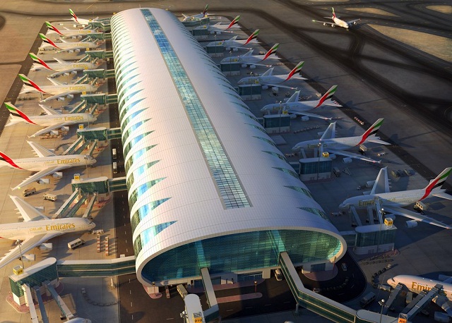 Терминал 3 аэропорта Дубаи.