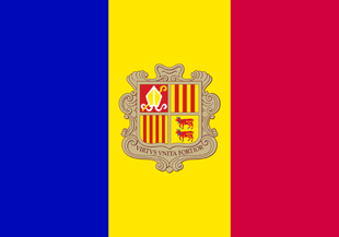 Флаг Княжества Андорра