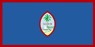 Флаг острова Гуам