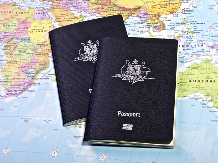паспорт на карте