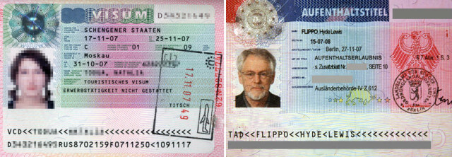 Визовые разрешения в Германию