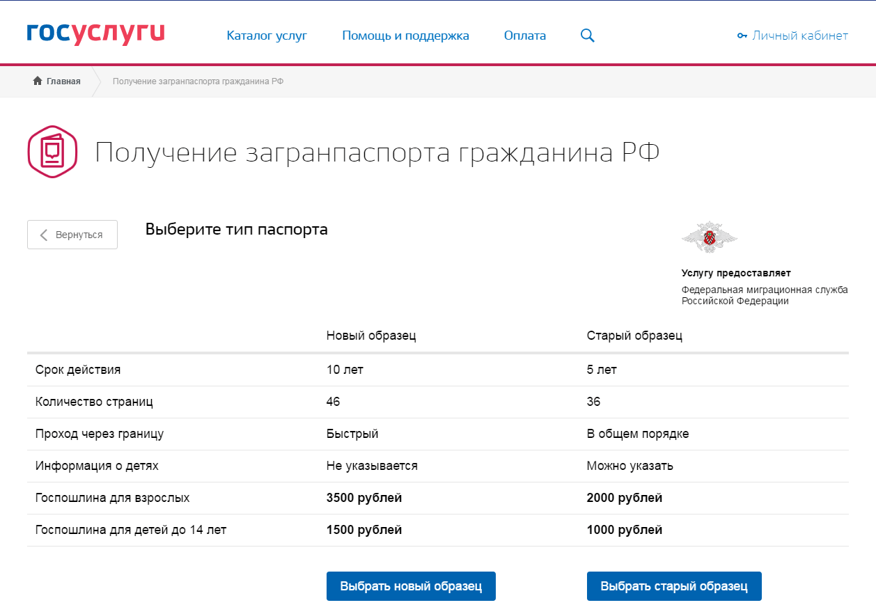 Нужно ли фото на загранпаспорт старого образца через госуслуги