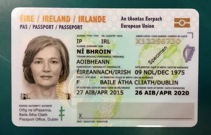 Ид-карта гражданина Ирландии